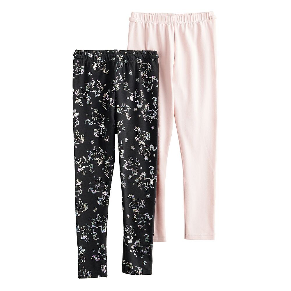 Комплект из 2 адаптивных леггинсов Jumping Beans для малышей и девочек 4–12 лет, цвет Foil Unicorn Black
Комплект из 2 адаптивных леггинсов Jumping Beans для малышей и девочек 4–12 лет, цвет Foil Unicorn Black