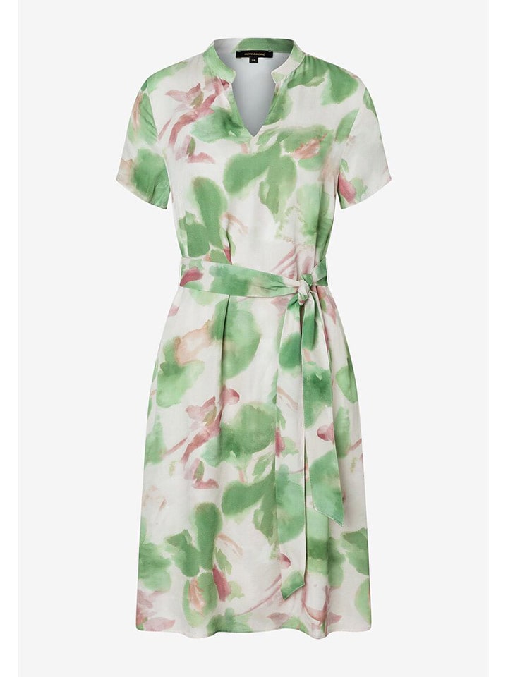 Платье белого/зеленого цвета More & More
Платье белого/зеленого цвета More & More