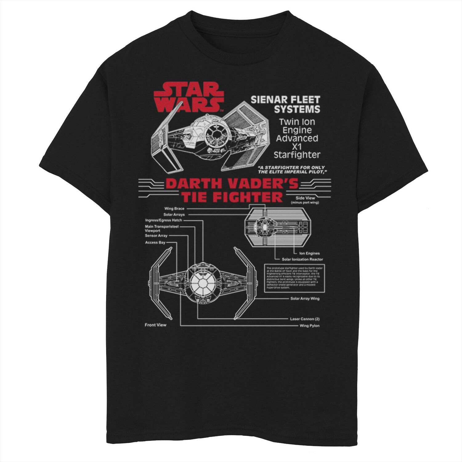 Футболка с рисунком истребителя «Звездные войны» для мальчиков 8–20 лет Star Wars
Футболка с рисунком истребителя «Звездные войны» для мальчиков 8–20 лет Star Wars