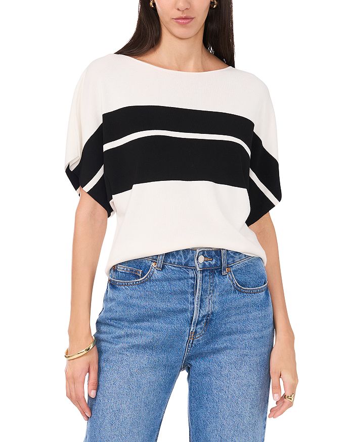 Топ с вырезом лодочкой VINCE CAMUTO, белый
Топ с вырезом лодочкой VINCE CAMUTO, белый