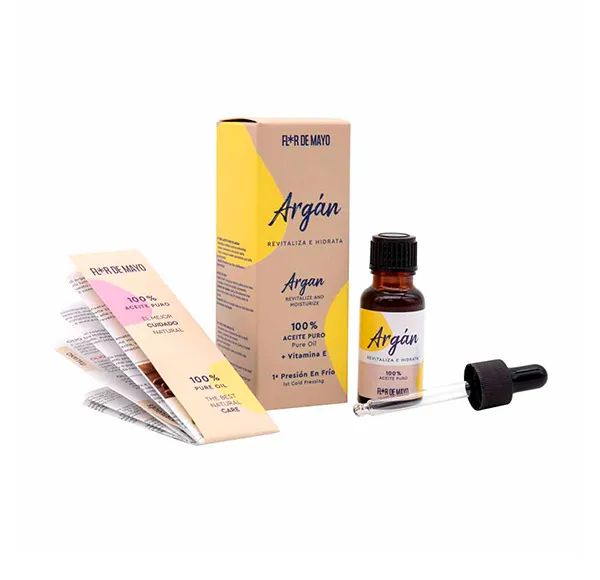 Питание, увлажнение и оживление Argán Flor De Mayo, 20 ml
Питание, увлажнение и оживление Argán Flor De Mayo, 20 ml