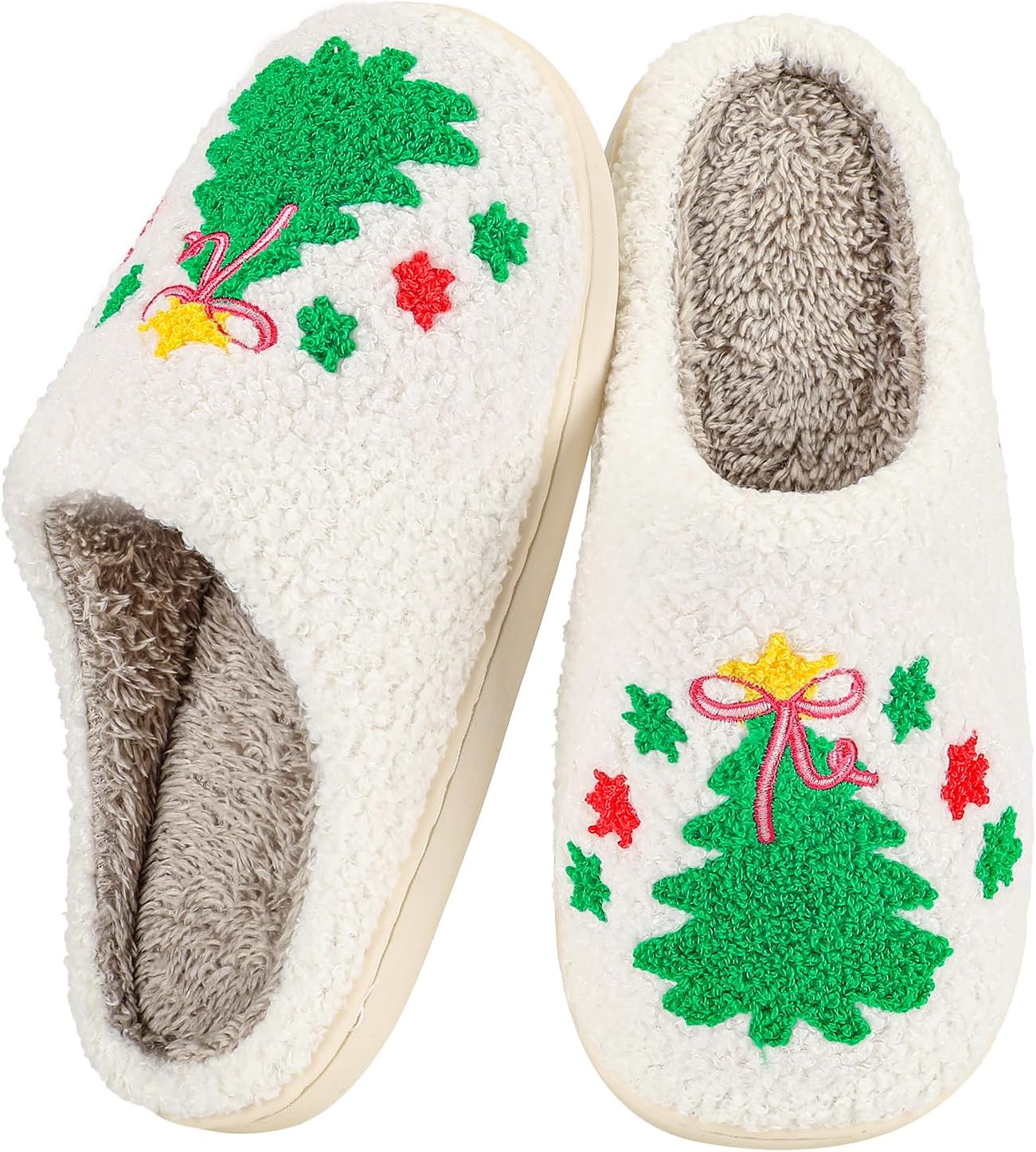 Рождественские тапочки Aquavel Thora для женщин и мужчин, домашние теплые плюшевые праздничные тапочки с Санта-Клаусом и печеньем, меховые уютные тапочки, Christmas Tree
Рождественские тапочки Aquavel Thora для женщин и мужчин, домашние теплые плюшевые праздничные тапочки с Санта-Клаусом и печеньем, меховые уютные тапочки, Christmas Tree