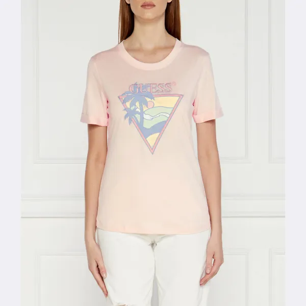 Футболка стандартного кроя Guess, розовый
Футболка стандартного кроя Guess, розовый
