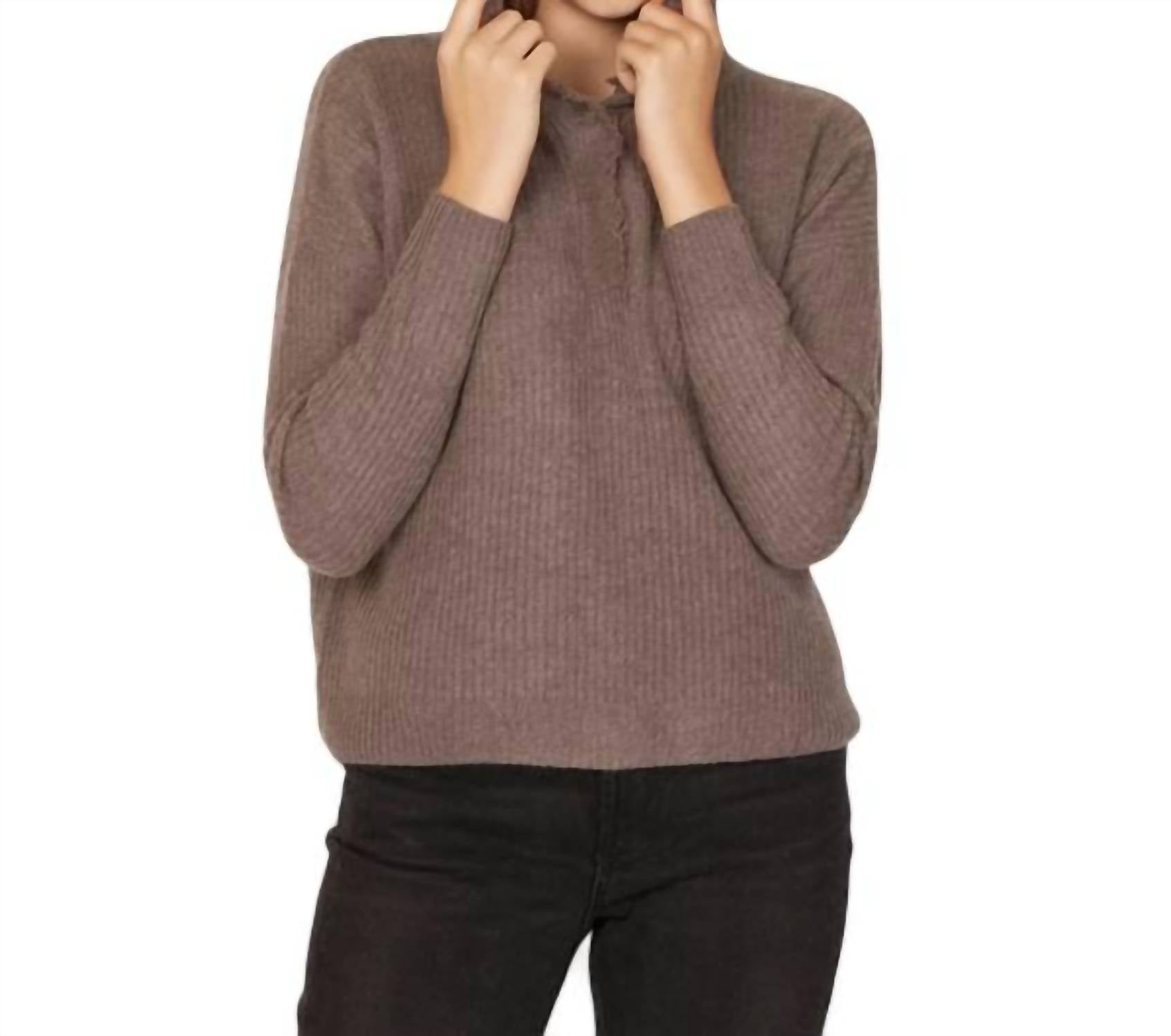 Толстовка Boxy Shaker Fringe с застежкой-молнией и кнопками из мульчи Autumn Cashmere, цвет mulch
Толстовка Boxy Shaker Fringe с застежкой-молнией и кнопками из мульчи Autumn Cashmere, цвет mulch