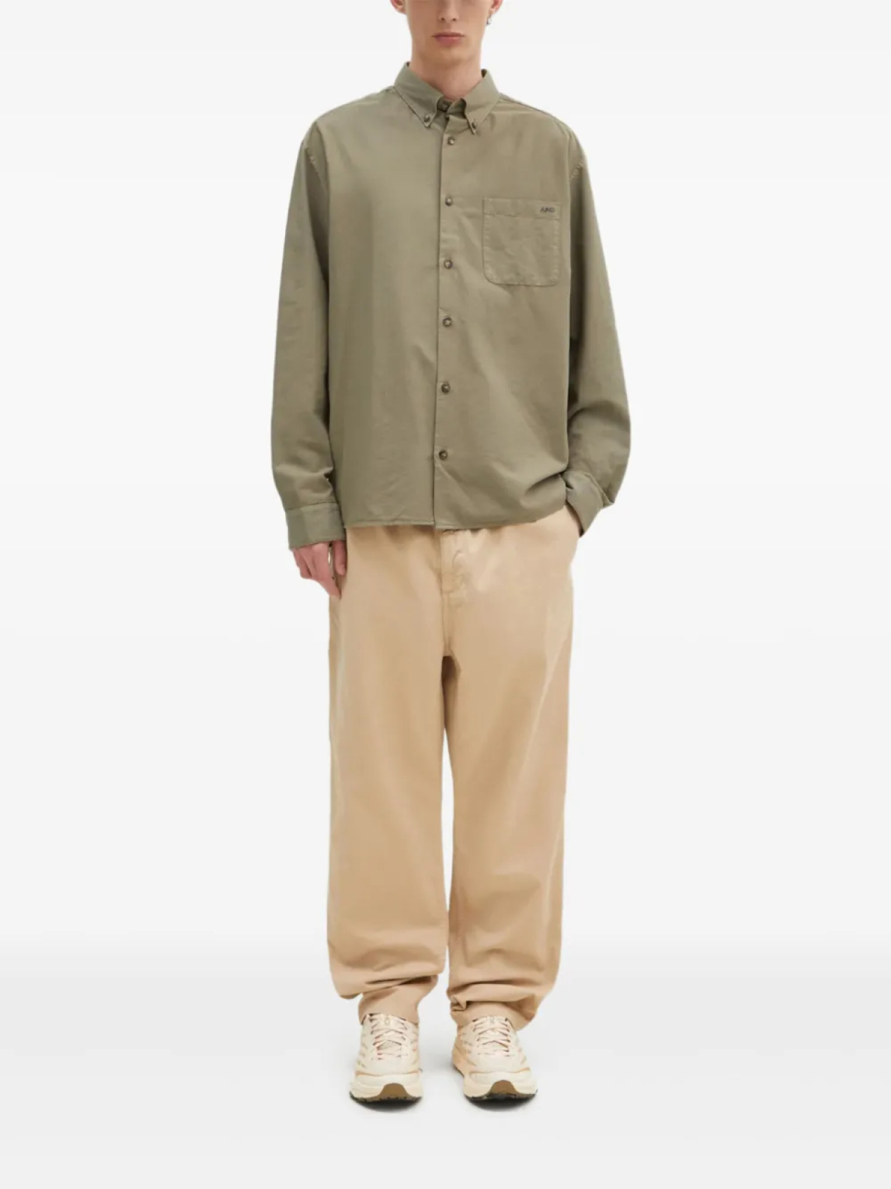 Футболка с вышитым логотипом APC Mateo на кармане A.P.C., зеленый
Футболка с вышитым логотипом APC Mateo на кармане A.P.C., зеленый