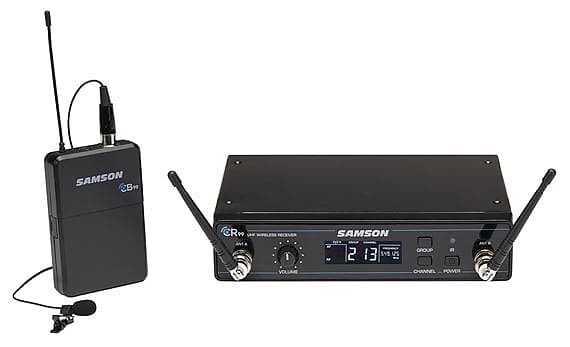 Микрофон Samson Concert 99 Frequency-Agile UHF Wireless Lavalier Mic Presentation System - D Band (542–566 MHz)
Микрофон Samson Concert 99 Frequency-Agile UHF Wireless Lavalier Mic Presentation System - D Band (542–566 MHz)