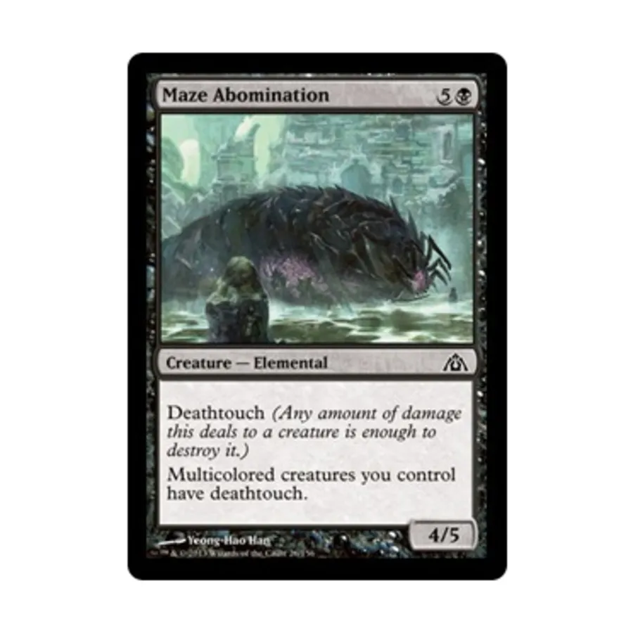 CCG Мерзость в лабиринте (C) (фольга), MTG - Dragon's Maze
CCG Мерзость в лабиринте (C) (фольга), MTG - Dragon's Maze