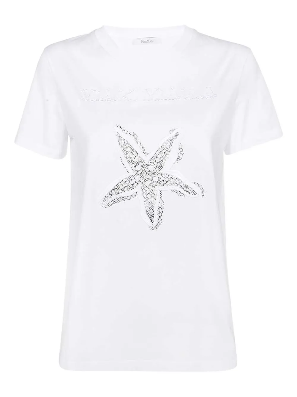 Футболка из хлопка с логотипом «Морская звезда» MAX MARA, белый
Футболка из хлопка с логотипом «Морская звезда» MAX MARA, белый