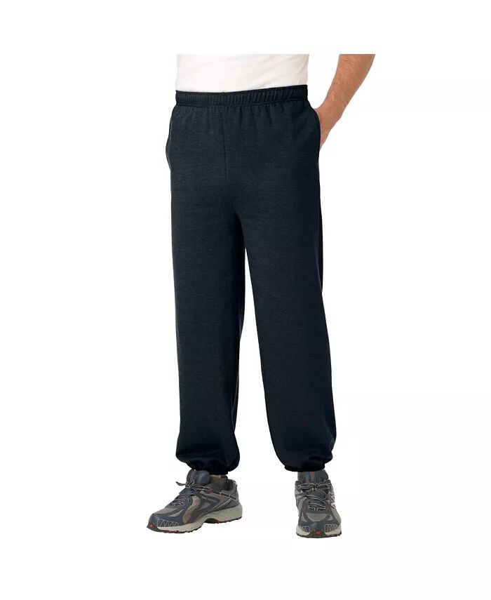 Мужские спортивные штаны из флиса с эластичными манжетами для больших и высоких KingSize, черный
Мужские спортивные штаны из флиса с эластичными манжетами для больших и высоких KingSize, черный