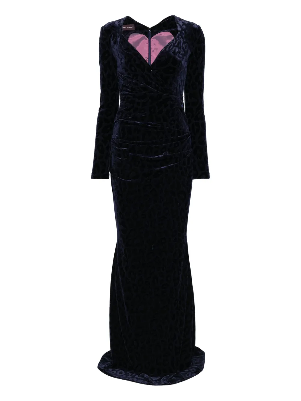 Платье с анималистичным узором Talbot Runhof, синий
Платье с анималистичным узором Talbot Runhof, синий