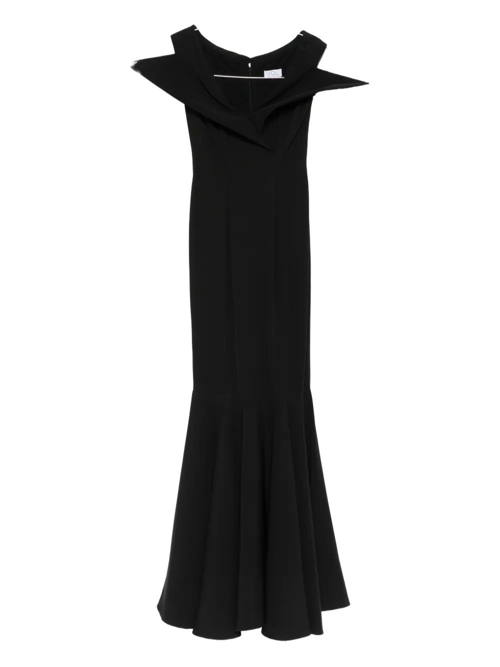 Расклешенное платье с воротником-хомутиком Vestiaire d'un Oiseau Libre, черный
Расклешенное платье с воротником-хомутиком Vestiaire d'un Oiseau Libre, черный
