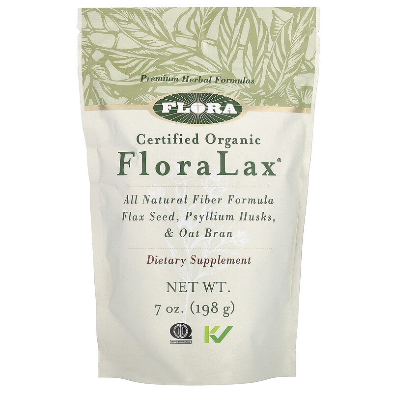 Flora, Certified Organic FloraLax, органический продукт, 198 г (7 унций)
Flora, Certified Organic FloraLax, органический продукт, 198 г (7 унций)