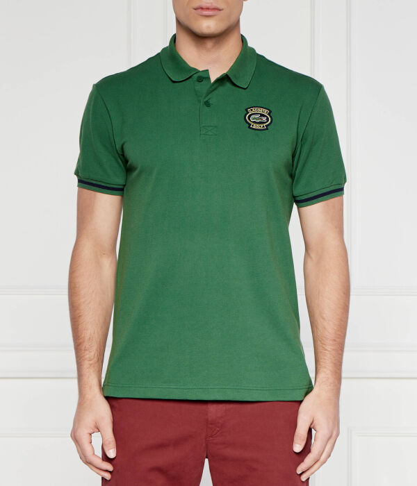 Рубашка поло Lacoste, зеленый 
Рубашка поло Lacoste, зеленый