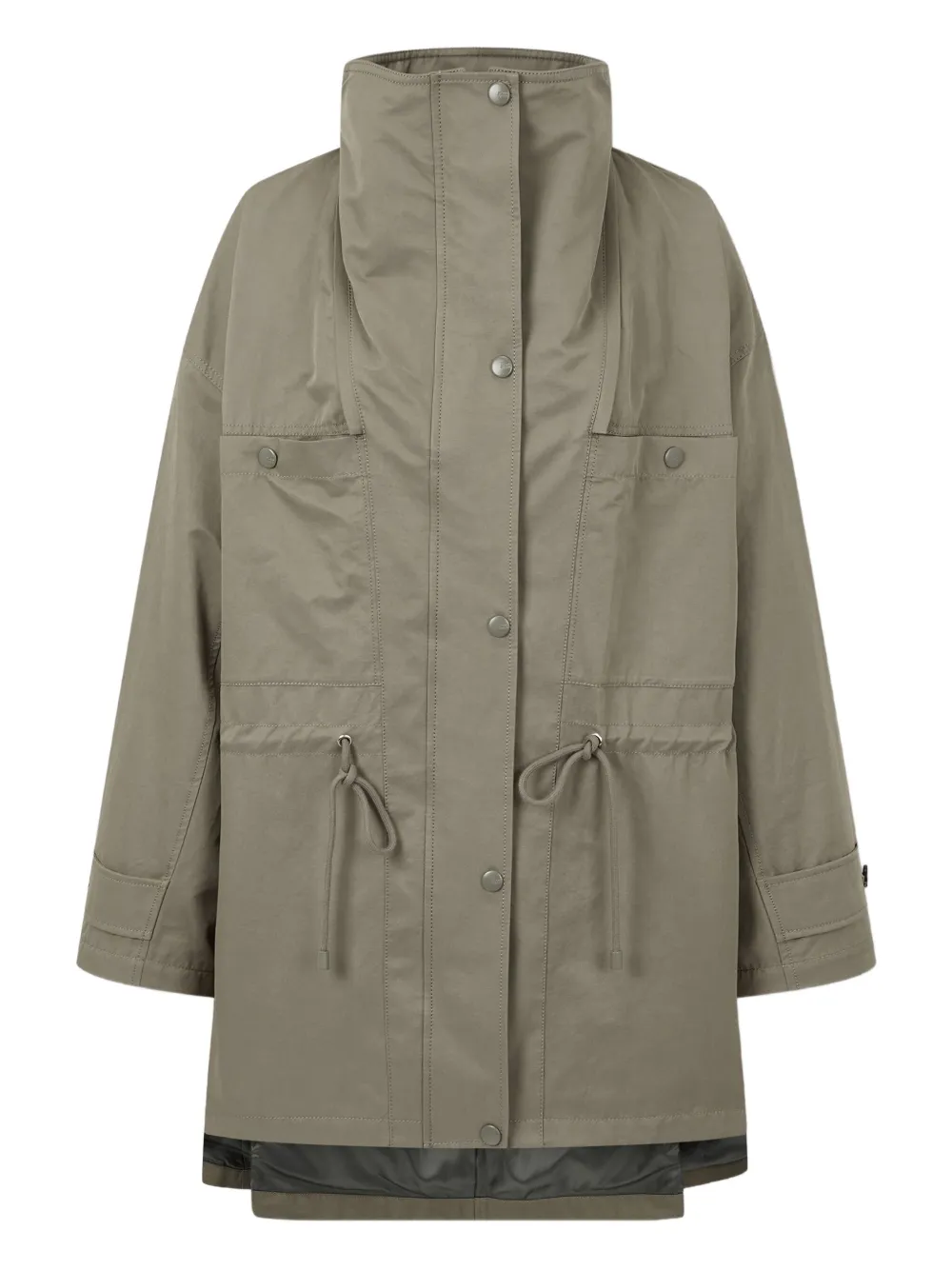Пальто со съемным капюшоном и кулиской STUDIO TOMBOY, зеленый
Пальто со съемным капюшоном и кулиской STUDIO TOMBOY, зеленый