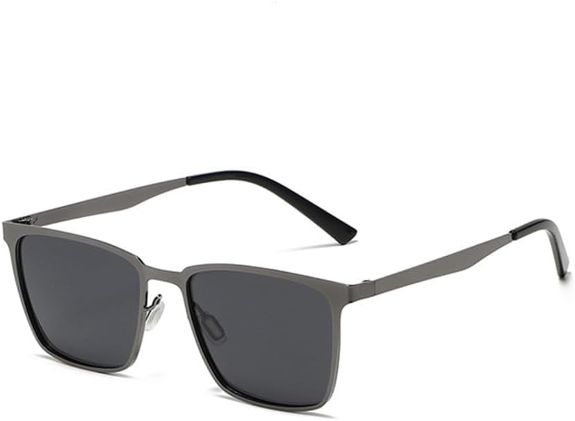 Прямоугольные поляризованные солнцезащитные очки для мужчин, матово-черные, защита от УФ-излучения UV400, солнцезащитные очки с пружинным шарниром для вождения VFDHN, 4
Прямоугольные поляризованные солнцезащитные очки для мужчин, матово-черные, защита от УФ-излучения UV400, солнцезащитные очки с пружинным шарниром для вождения VFDHN, 4
