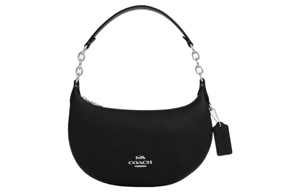 Пэйтон Искусственная Кожа Сумка-Полумесяц, Миниатюрная Женская Черная Сумка Через Плечо, Клатч COACH
Пэйтон Искусственная Кожа Сумка-Полумесяц, Миниатюрная Женская Черная Сумка Через Плечо, Клатч COACH