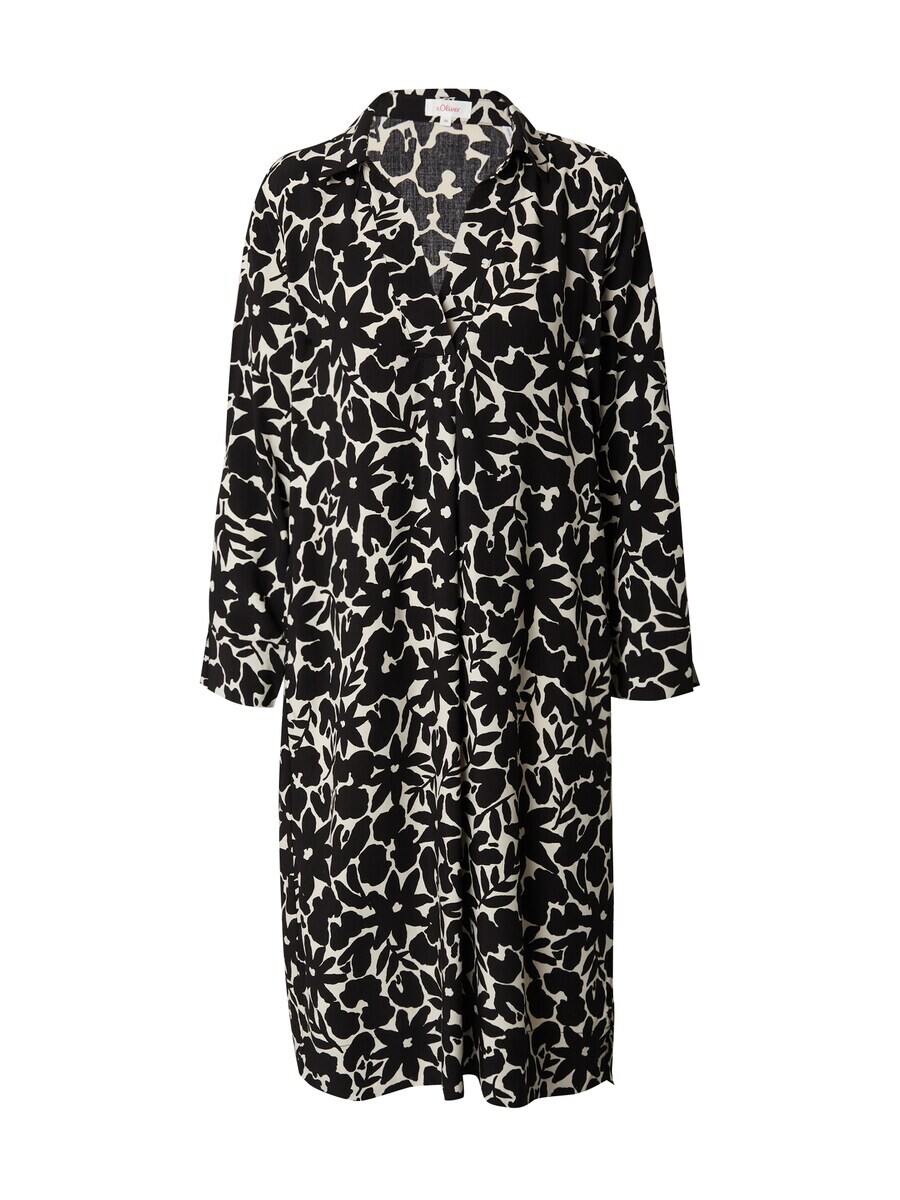 Платье-рубашка s.Oliver, черный
Платье-рубашка s.Oliver, черный