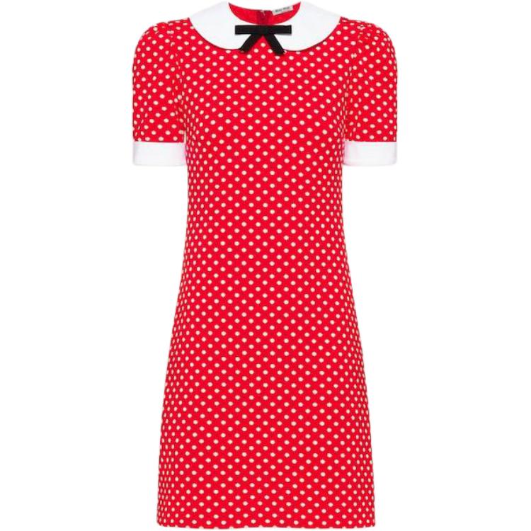 MIU MIU Красное женское платье с короткими рукавами
MIU MIU Красное женское платье с короткими рукавами