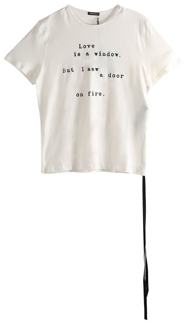 Футболка Ann Demeulemeester Love Is A Window Print Baptist Standard Fit, кремовый, Бежевый, Футболка Ann Demeulemeester Love Is A Window Print Baptist Standard Fit, кремовый
Футболка Ann Demeulemeester Love Is A Window Print Baptist Standard Fit, кремовый, Бежевый, Футболка Ann Demeulemeester Love Is A Window Print Baptist Standard Fit, кремовый