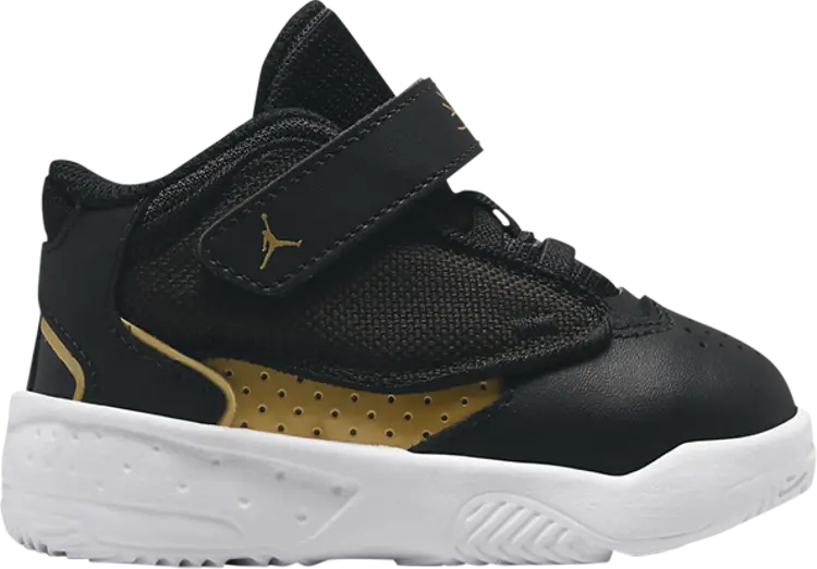 Кроссовки Jordan Max Aura TD 'Black Metallic Gold', черный
Кроссовки Jordan Max Aura TD 'Black Metallic Gold', черный