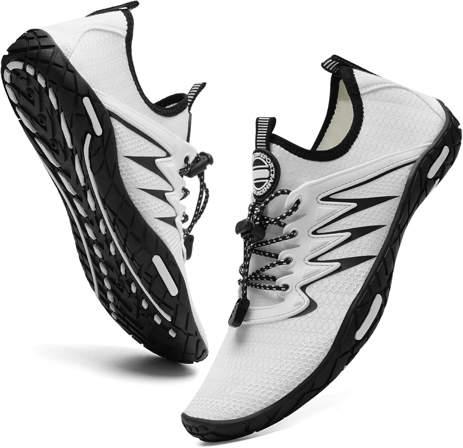 Водные тапочки для мужчин и женщин, пляжные и для плавания, быстро сохнущие носки для воды, обувь для бассейна, серфинга, йоги и аквааэробики Watelves, белый
Водные тапочки для мужчин и женщин, пляжные и для плавания, быстро сохнущие носки для воды, обувь для бассейна, серфинга, йоги и аквааэробики Watelves, белый