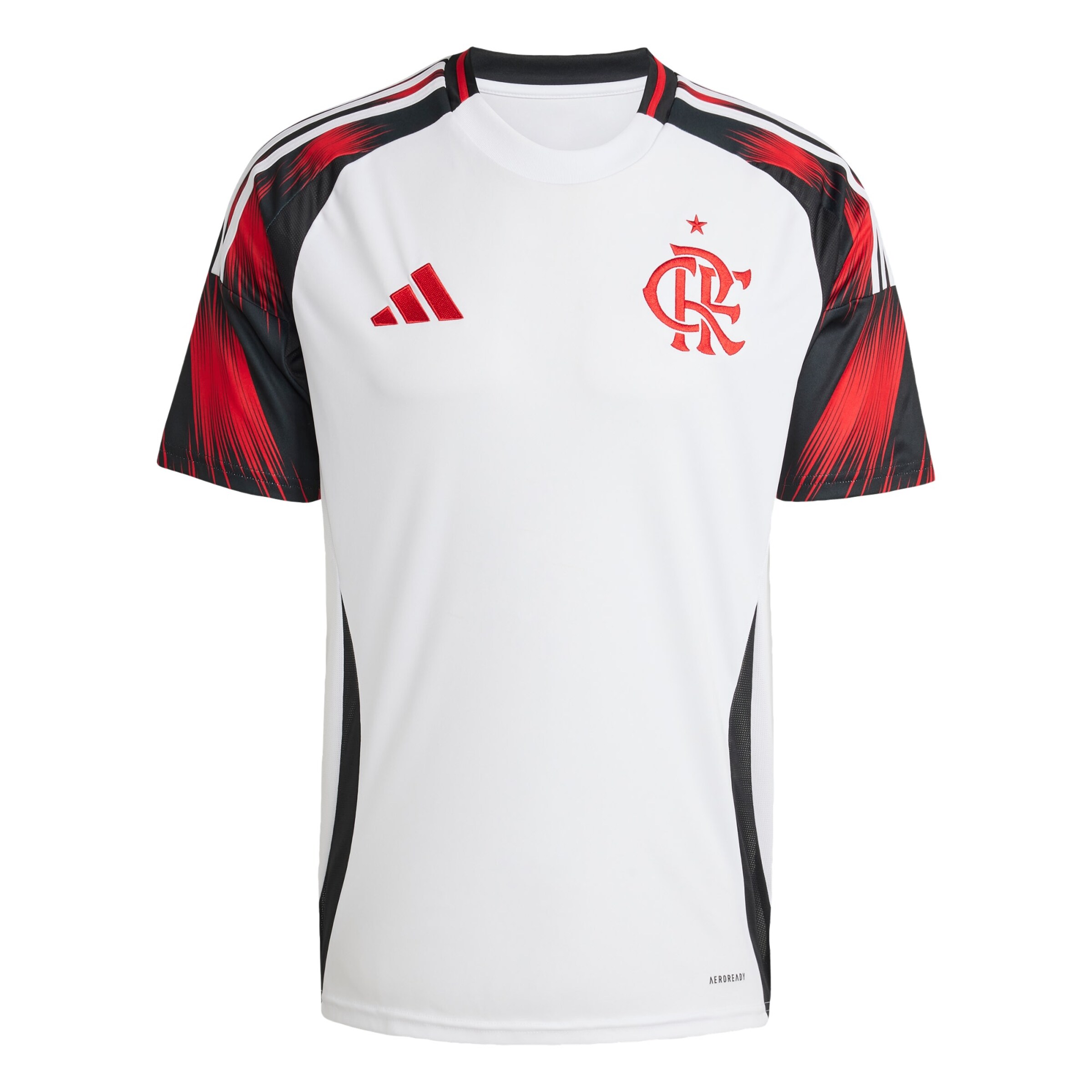 Adidas Performance Джерси 'CR Flamengo 25' в белом цвете
Adidas Performance Джерси 'CR Flamengo 25' в белом цвете