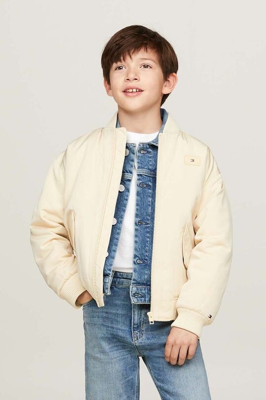 Детская куртка-бомбер Tommy Hilfiger, бежевый
Детская куртка-бомбер Tommy Hilfiger, бежевый