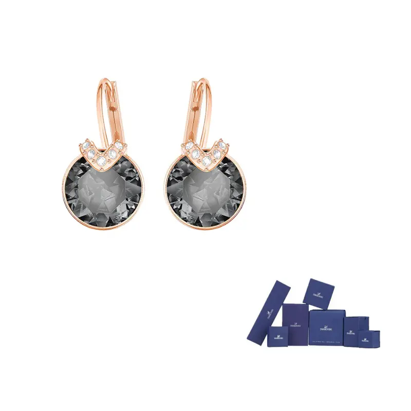 Серые кристаллические серьги Women's Gray Swarovski
Серые кристаллические серьги Women's Gray Swarovski