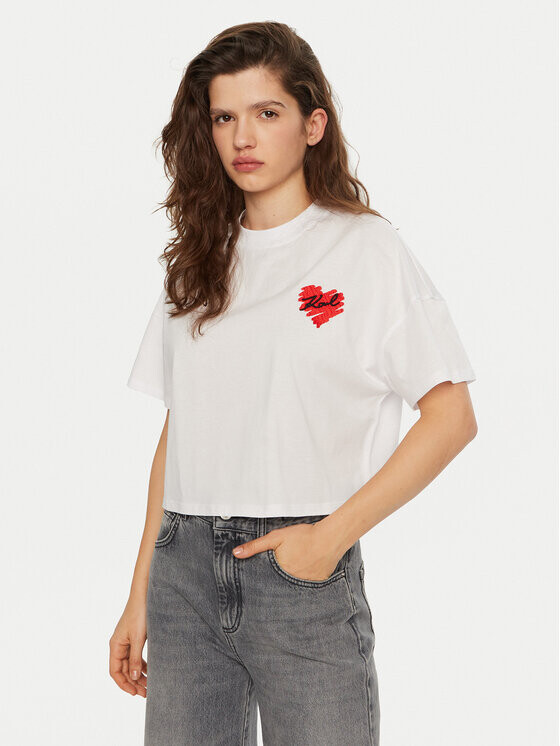 Футболка стандартного кроя Karl Lagerfeld, белый
Футболка стандартного кроя Karl Lagerfeld, белый