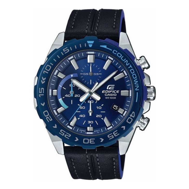 Часы Men's CASIO EDIFICE Series durable quartz Watch Business Mens Blue Analog, синий
Часы Men's CASIO EDIFICE Series durable quartz Watch Business Mens Blue Analog, синий