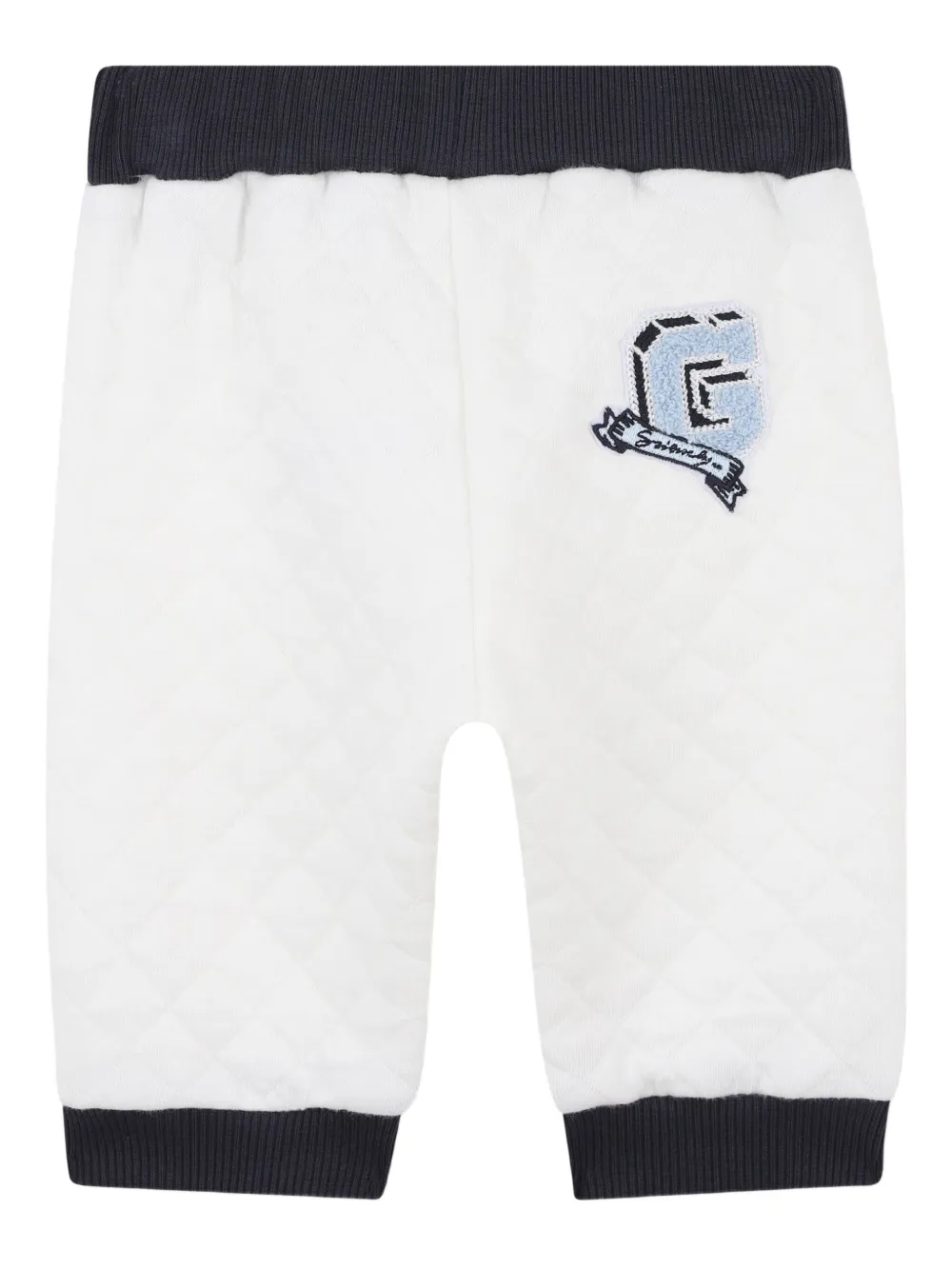 Комплект из стеганой куртки и брюк Givenchy Kids, белый
Комплект из стеганой куртки и брюк Givenchy Kids, белый