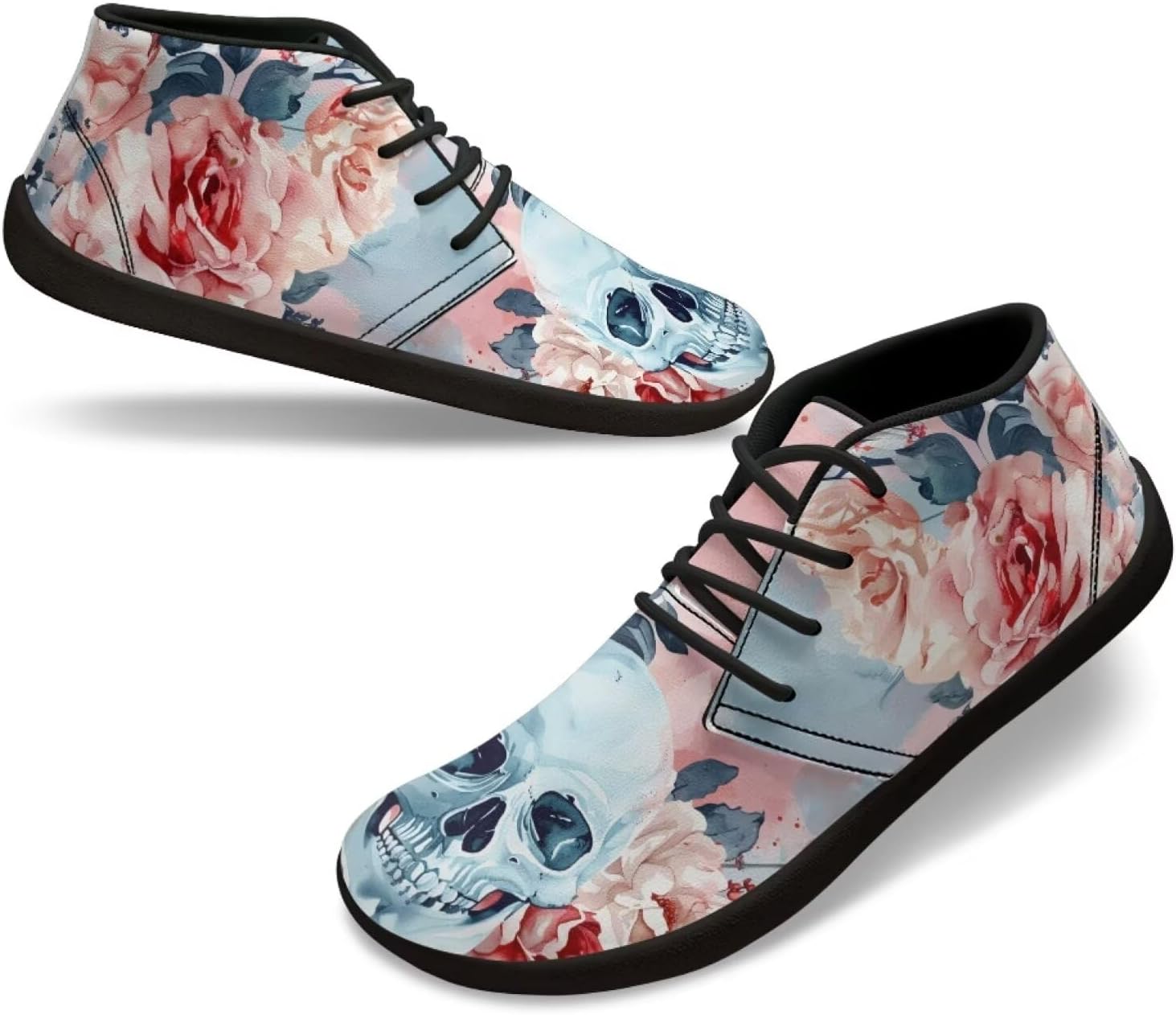 Мужские беговые кроссовки с широкой пяткой, без шнурков, противоскользящие, быстро сохнущие, с подошвой нулевого падения Xixirimido, Skull Flower
Мужские беговые кроссовки с широкой пяткой, без шнурков, противоскользящие, быстро сохнущие, с подошвой нулевого падения Xixirimido, Skull Flower