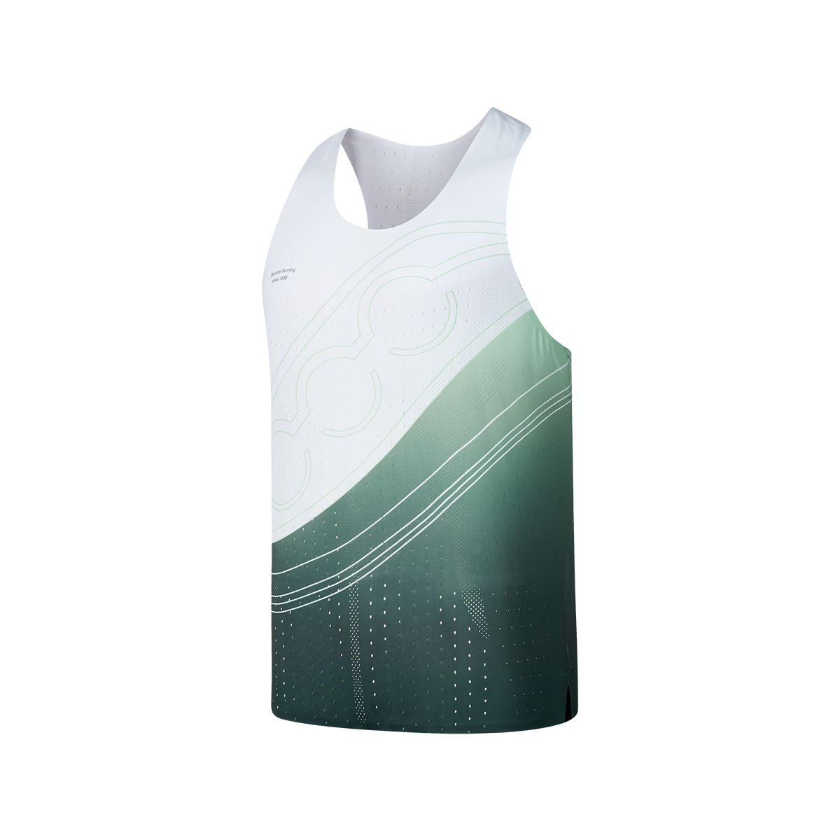 Saucony Майка-безрукавка Unisex Peacock Green Gradient Print
Saucony Майка-безрукавка Unisex Peacock Green Gradient Print