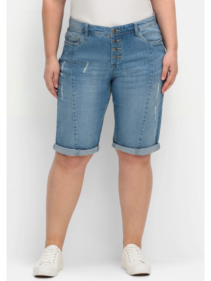 Тканевые шорты sheego 
Тканевые шорты sheego