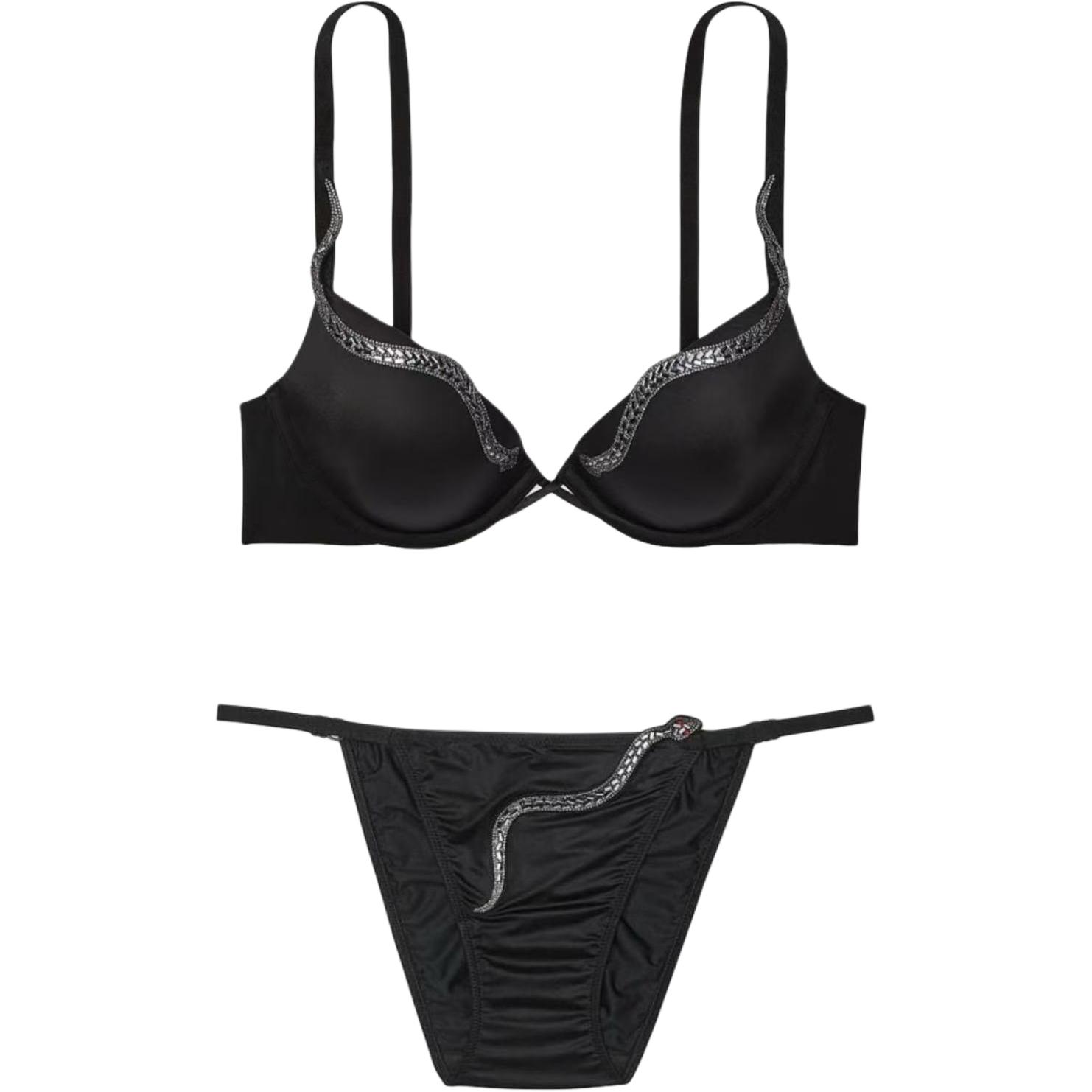 Victoria's Secret Женский комплект нижнего белья черный
Victoria's Secret Женский комплект нижнего белья черный