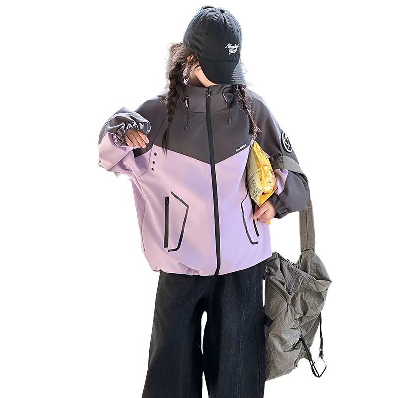 Ветровка для подростков весна и осень Disney, фиолетовый
Ветровка для подростков весна и осень Disney, фиолетовый