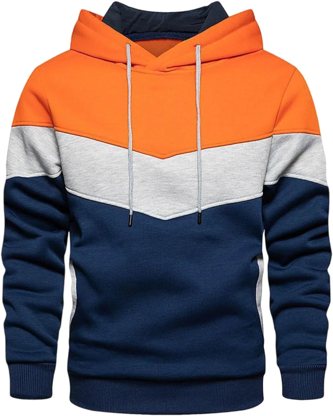 Свитшот мужской Casual Loose с длинным рукавом и карманами
Свитшот мужской Casual Loose с длинным рукавом и карманами