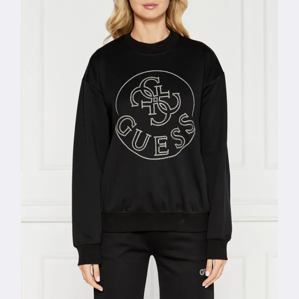 Толстовка noémie стандартного кроя Guess, черный
Толстовка noémie стандартного кроя Guess, черный