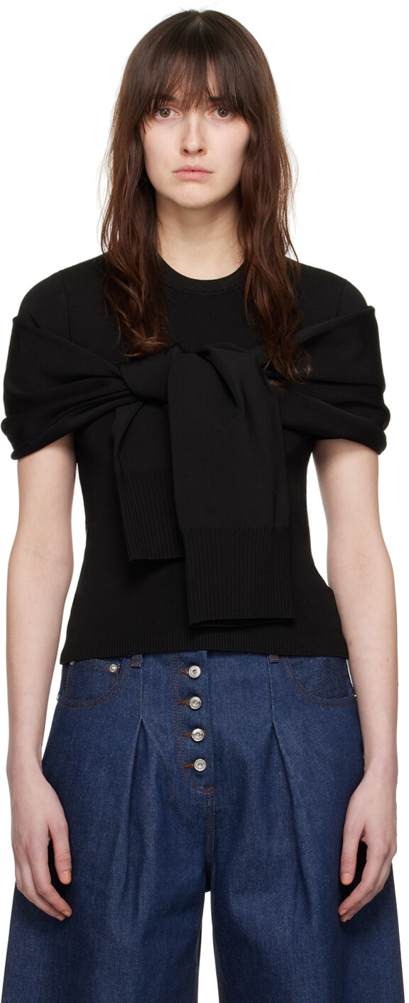 Черный свитер Les Sculptures 'Le haut Rica' Jacquemus
Черный свитер Les Sculptures 'Le haut Rica' Jacquemus