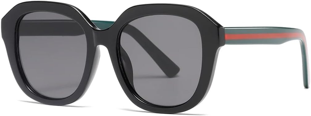 Ретро-модные винтажные солнцезащитные очки для женщин и мужчин, классические винтажные, большие, с защитой от УФ-излучения UV400, для использования на открытом воздухе VFDHN, Black
Ретро-модные винтажные солнцезащитные очки для женщин и мужчин, классические винтажные, большие, с защитой от УФ-излучения UV400, для использования на открытом воздухе VFDHN, Black