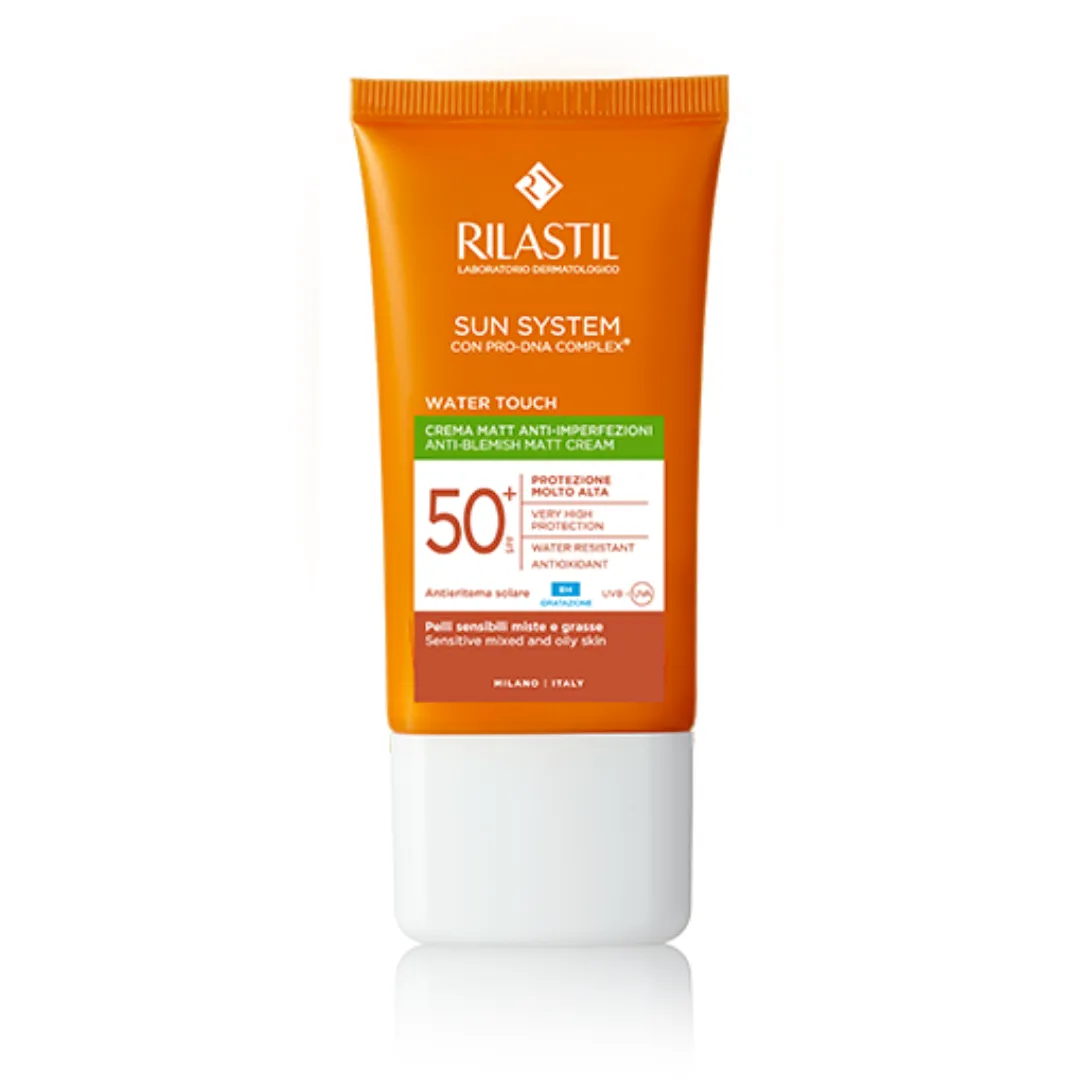 Rilastil Sun System Water Touch Mat SPF 50+ 40 мл Солнцезащитная эмульсия
Rilastil Sun System Water Touch Mat SPF 50+ 40 мл Солнцезащитная эмульсия