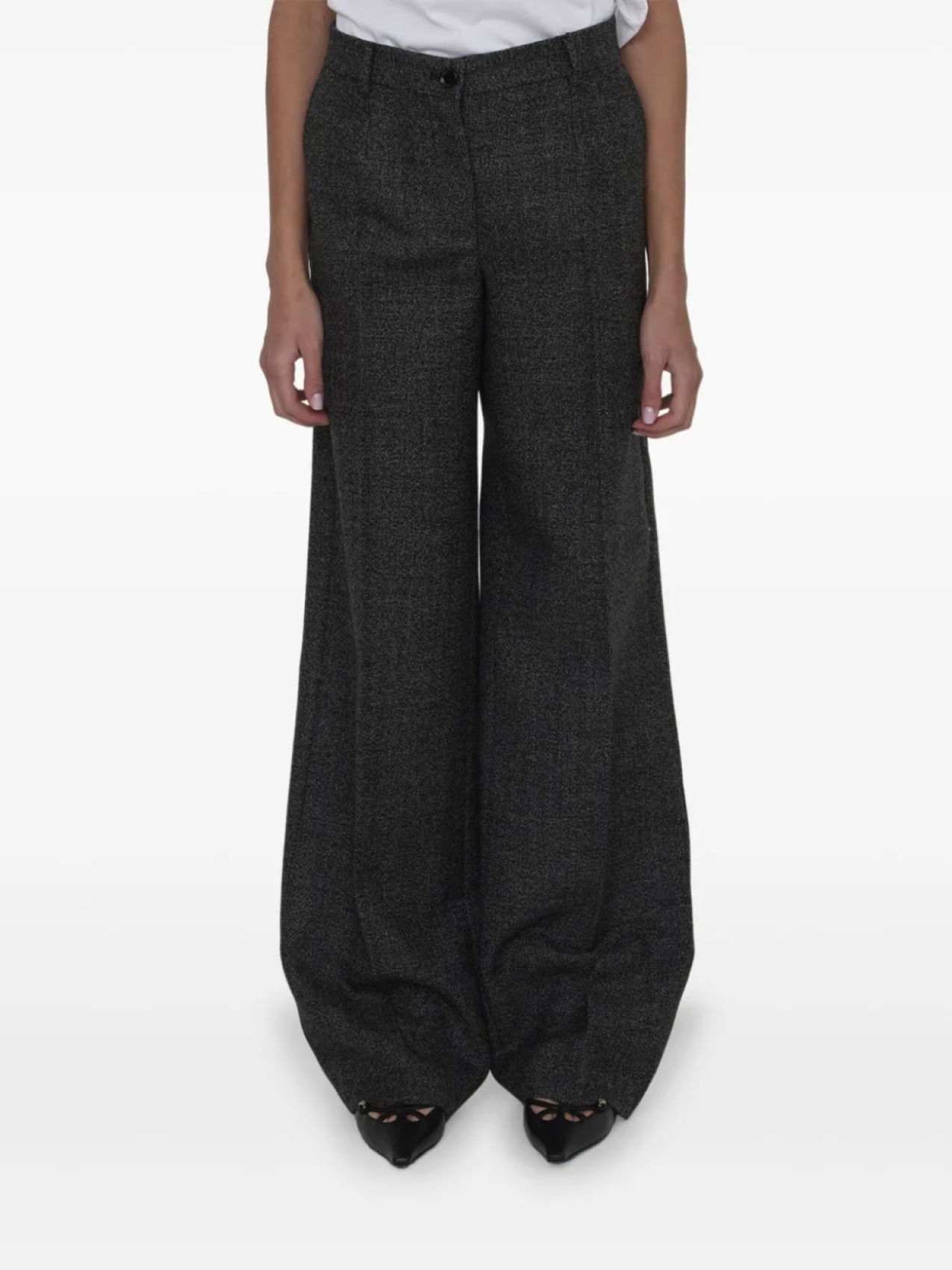 Dolce & Gabbana брюки палаццо широкого кроя, серый
Dolce & Gabbana брюки палаццо широкого кроя, серый