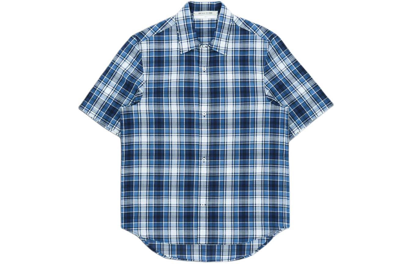 Клетчатая хлопковая рубашка 1017 ALYX 9SM, синий
Клетчатая хлопковая рубашка 1017 ALYX 9SM, синий