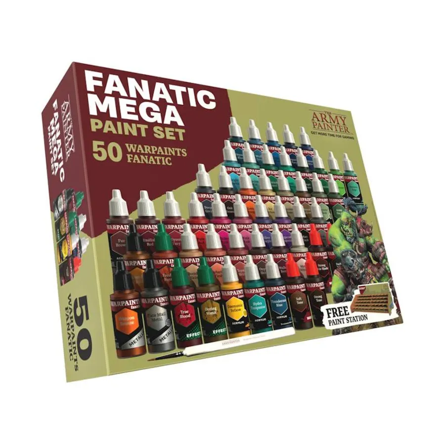 Мега-набор красок «Фанатик», Warpaints - Fanatic
Мега-набор красок «Фанатик», Warpaints - Fanatic