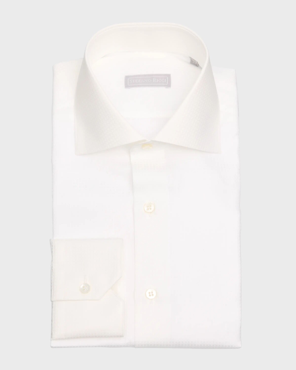 Мужская классическая рубашка в клетку в тон Stefano Ricci, цвет White
Мужская классическая рубашка в клетку в тон Stefano Ricci, цвет White