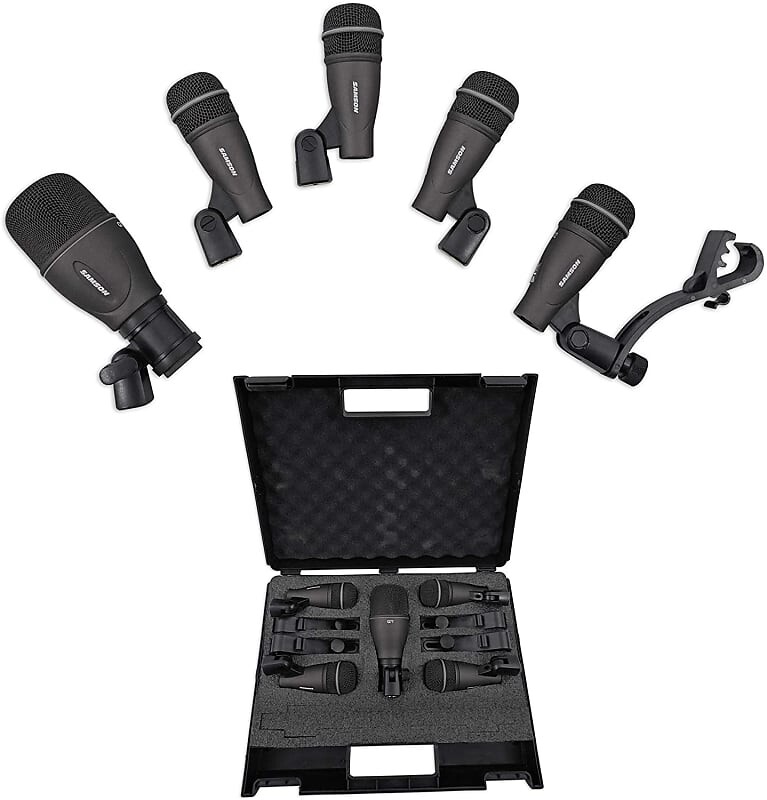Микрофон Samson DK705 5 Piece Drum Mic Set
Микрофон Samson DK705 5 Piece Drum Mic Set