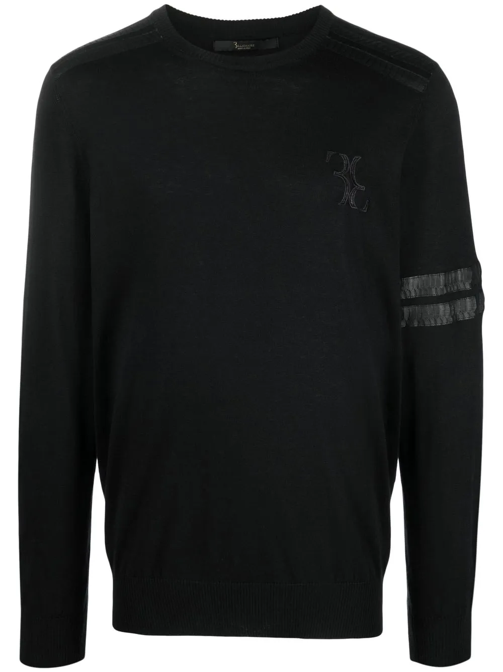 Джемпер тонкой вязки со змеиным принтом Billionaire, черный
Джемпер тонкой вязки со змеиным принтом Billionaire, черный