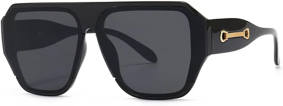 Винтажные солнцезащитные очки большого размера для женщин и мужчин, с плоской верхней частью, сине-белые, ретро-очки, с защитой от ультрафиолета UV400 LANGSER, 1
Винтажные солнцезащитные очки большого размера для женщин и мужчин, с плоской верхней частью, сине-белые, ретро-очки, с защитой от ультрафиолета UV400 LANGSER, 1