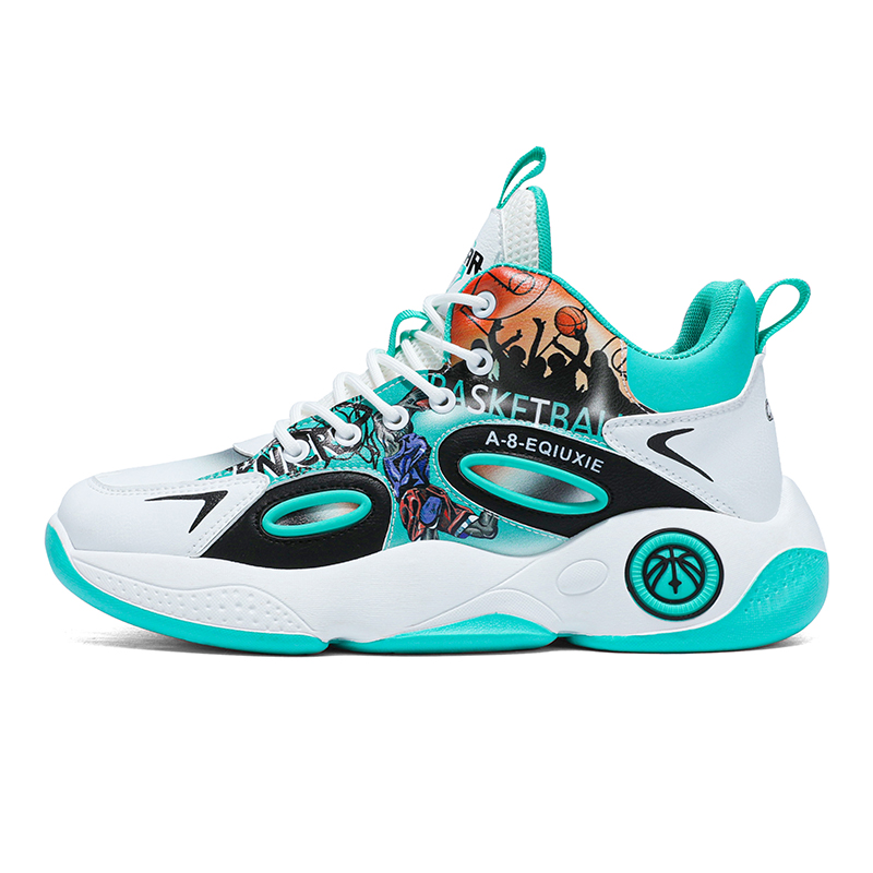 Баскетбольные кроссовки с высоким верхом, амортизирующие, противоскользящие, износостойкие и ударопрочные, мужские Boogie Bear, Green
Баскетбольные кроссовки с высоким верхом, амортизирующие, противоскользящие, износостойкие и ударопрочные, мужские Boogie Bear, Green