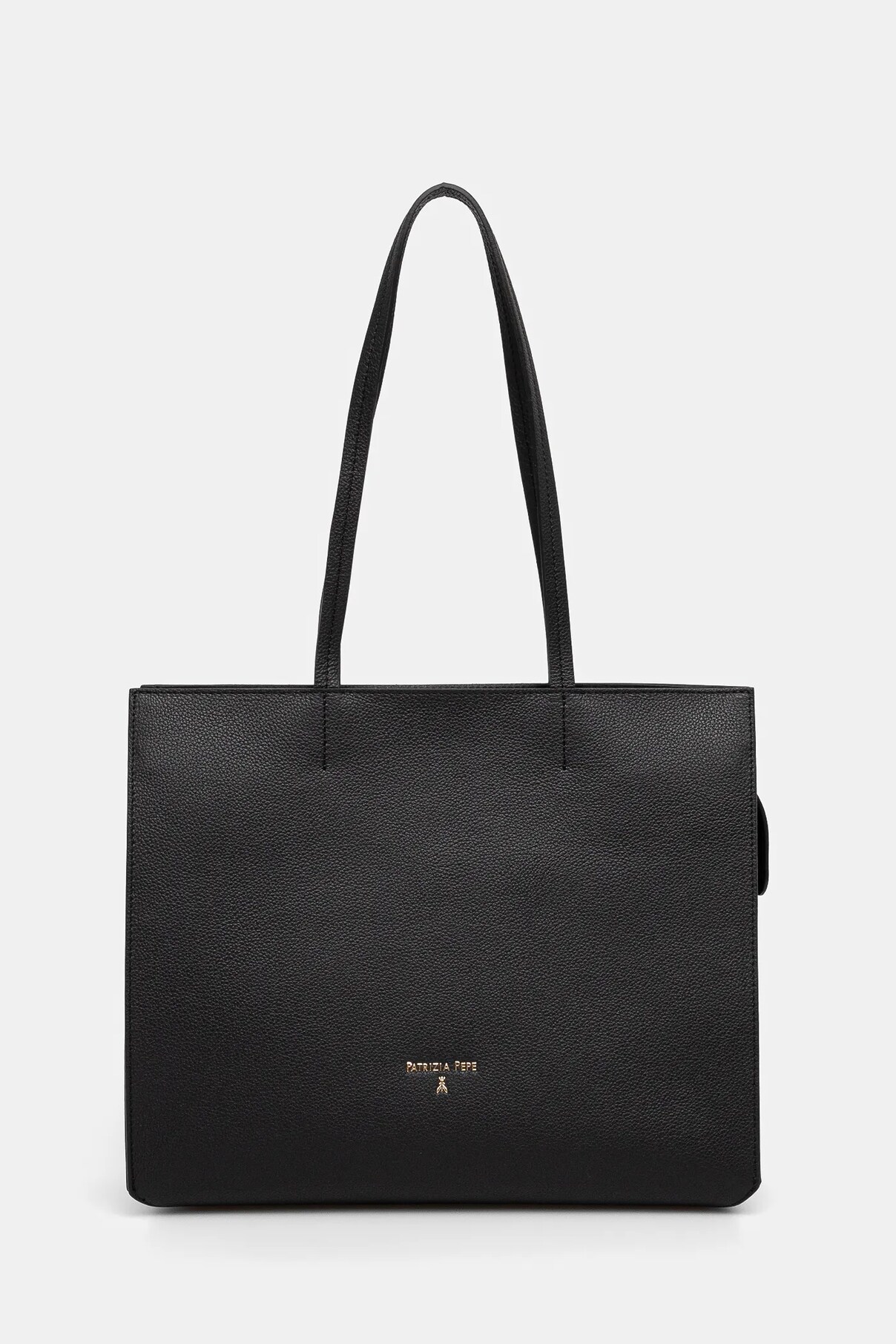 Кожаная сумка Patrizia Pepe, черный
Кожаная сумка Patrizia Pepe, черный